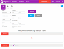 Tablet Screenshot of emlaklar.az